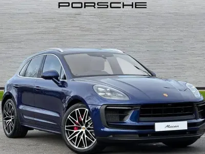 New Porsche Macan 375 HP (275 kW) 2026 Gentian blue SUV