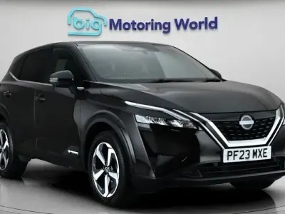 Used Nissan Qashqai N-Connecta 190 HP (139 kW) 2023 Black SUV