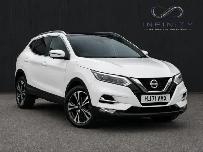 Used Nissan Qashqai Tekna 158 HP (116 kW) 2021 White SUV