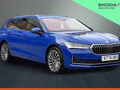 Used Skoda Superb LAURIN & KLEMENT 142 HP (104 kW) 2025 Energy blue Estate