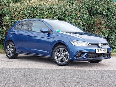 Begagnad VW Polo R-line 110 HK (80 kW) 2024 Blå Halvkombi