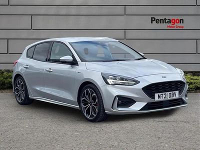 Used Ford Focus ST-Line X 123 HP (90 kW) 2021 Silver Hatchback