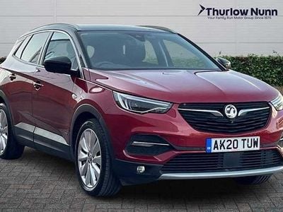 Used Vauxhall Grandland X Ultimate 300 HP (220 kW) 2020 Red SUV