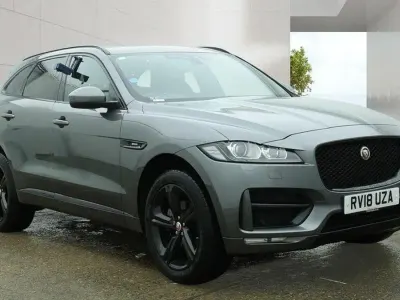 Used Jaguar F-Pace R-Sport 180 HP (132 kW) 2018 Grey SUV