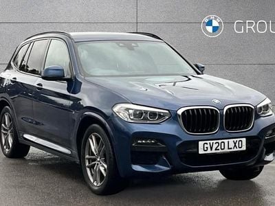 Blue Used 2020 BMW X3 M Sport SUV | £24,975 (Good price)