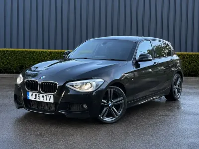Begagnad BMW 116 M Sport 2015 Svart Halvkombi