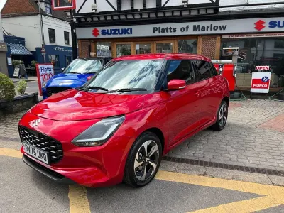 New Suzuki Swift 82 HP (60 kW) 2025 Red Hatchback