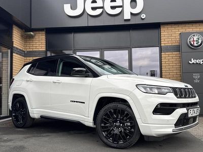 White/black Used 2024 Jeep Compass SUV | £25,990 (Expensive)