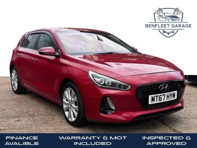Used Hyundai i30 Premium 140 HP (102 kW) 2017 Red Hatchback