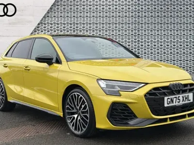 Used Audi A3 Black Edition 333 HP (244 kW) 2026 Python yellow metallic