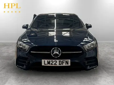 Begagnad Mercedes A180 Executive 136 HK (100 kW) 2022 Blå Halvkombi
