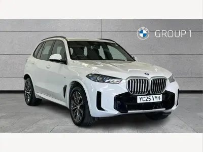 Used BMW X5 M Sport 490 HP (360 kW) 2025 White SUV