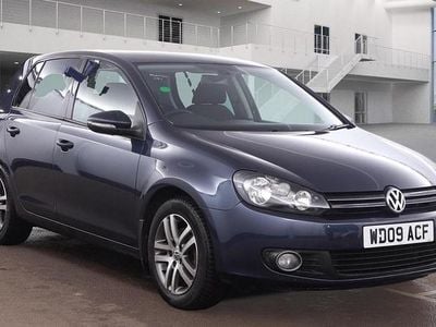 Used VW Golf VI SE 2009 Blue Hatchback