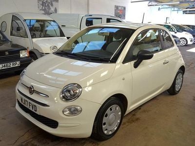Used Fiat 500 Pop 69 HP (50 kW) 2017 White Hatchback