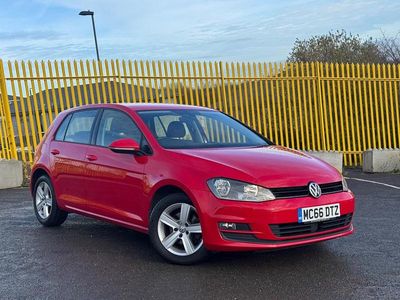 Red Used 2017 VW Golf VII Edition Hatchback | £8,394 (Good price)