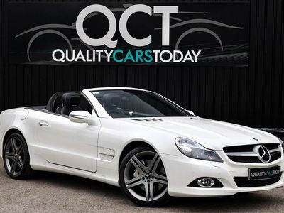 Used Mercedes SL350 2010 White Cabriolet