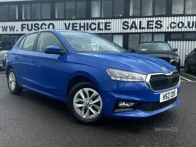 Used Skoda Fabia Comfort 2023 Blue Hatchback