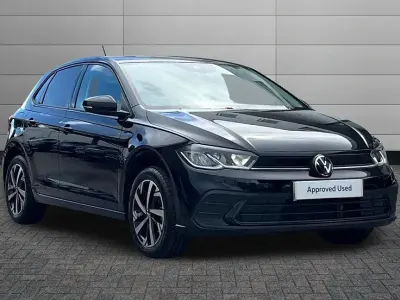 Used VW Polo Match 95 HP (69 kW) 2025 Black Hatchback
