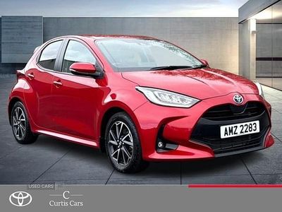 Used Toyota Yaris Hybrid Design 2023 Red Hatchback