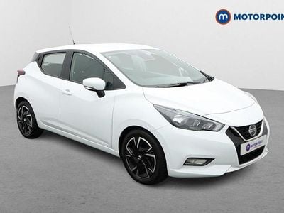 White Used 2021 Nissan Micra Acenta Hatchback | £12,699 (A bit pricey)