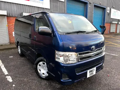 Used Toyota HiAce 2013 Blue Van