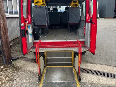 Used Ford Transit 100 HP (73 kW) 2010 Red Van