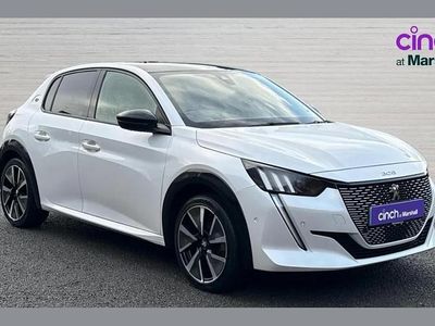 Used Peugeot e-208 GTi 100 kW (136 HP) 2021 White Hatchback