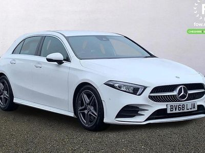 White Used 2019 Mercedes A250 AMG Line Premium Hatchback | £17,099 (Fair price)