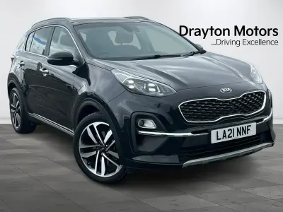 Używany Kia Sportage 136 KM (100 kW) 2021 Czarny SUV