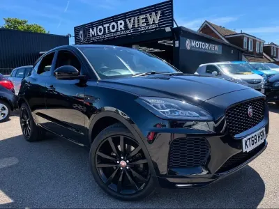 Used Jaguar E-Pace R-Dynamic 150 HP (110 kW) 2018 Black SUV
