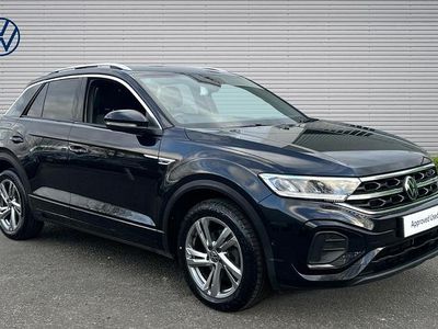 Used VW T-Roc R-line 150 HP (110 kW) 2022 Black SUV