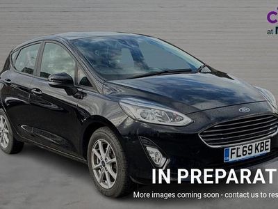 Used Ford Fiesta Zetec 100 HP (73 kW) 2019 Black Hatchback