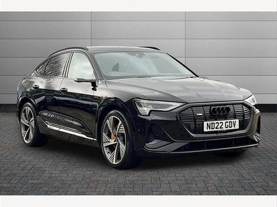 Used Audi e-tron Sportback Advanced 300 kW (408 HP) 2022 Black SUV
