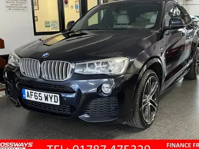Used BMW X4 M Sport 258 HP (189 kW) 2015 Black SUV