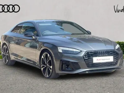 Used Audi A5 Black Edition 200 HP (147 kW) 2023 Grey Coupe
