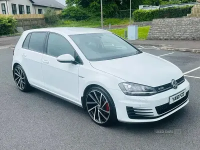 Used VW Golf VII GTD 2016 White Hatchback