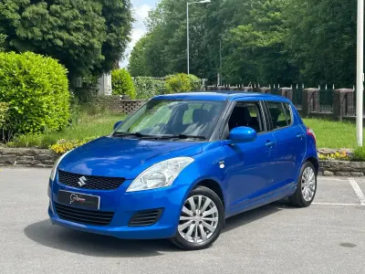 Used Suzuki Swift SZ3 75 HP (55 kW) 2012 Blue Hatchback
