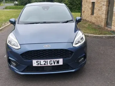 Used Ford Fiesta ST-Line 95 HP (69 kW) 2021 Blue Hatchback