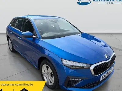 Used Skoda Scala SE 150 HP (110 kW) 2024 Blue Hatchback
