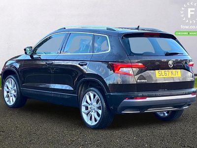 Used Skoda Karoq 150 HP (110 kW) 2018 Brown SUV