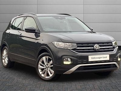 Urano grey Used 2021 VW T-Cross SE SUV | £13,991 (Fair price)