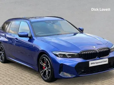 Used BMW 320 M Sport 181 HP (133 kW) 2025 Blue Estate