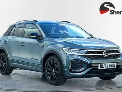 Used VW T-Roc R-line 150 HP (110 kW) 2022 Blue SUV