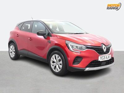 Red/black Used 2021 Renault Captur Iconic SUV | £12,495 (Fair price)