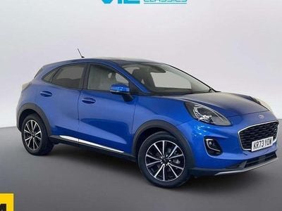 Used Ford Puma Titanium 125 HP (91 kW) 2023 Blue SUV