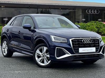 Used Audi Q2 S-Line 150 HP (110 kW) 2023 Blue SUV