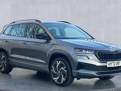Grey Used 2022 Skoda Karoq SportLine SUV | £22,450 (Fair price)