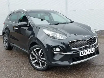 Used Kia Sportage 134 HP (98 kW) 2018 Black SUV