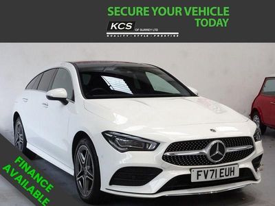 Used Mercedes CLA250e Shooting Brake AMG line 218 HP (160 kW) 2021 White Estate