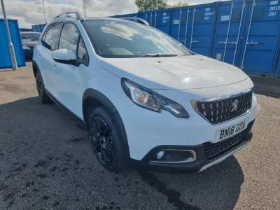 Used Peugeot 2008 Allure Premium 80 HP (58 kW) 2018 White SUV